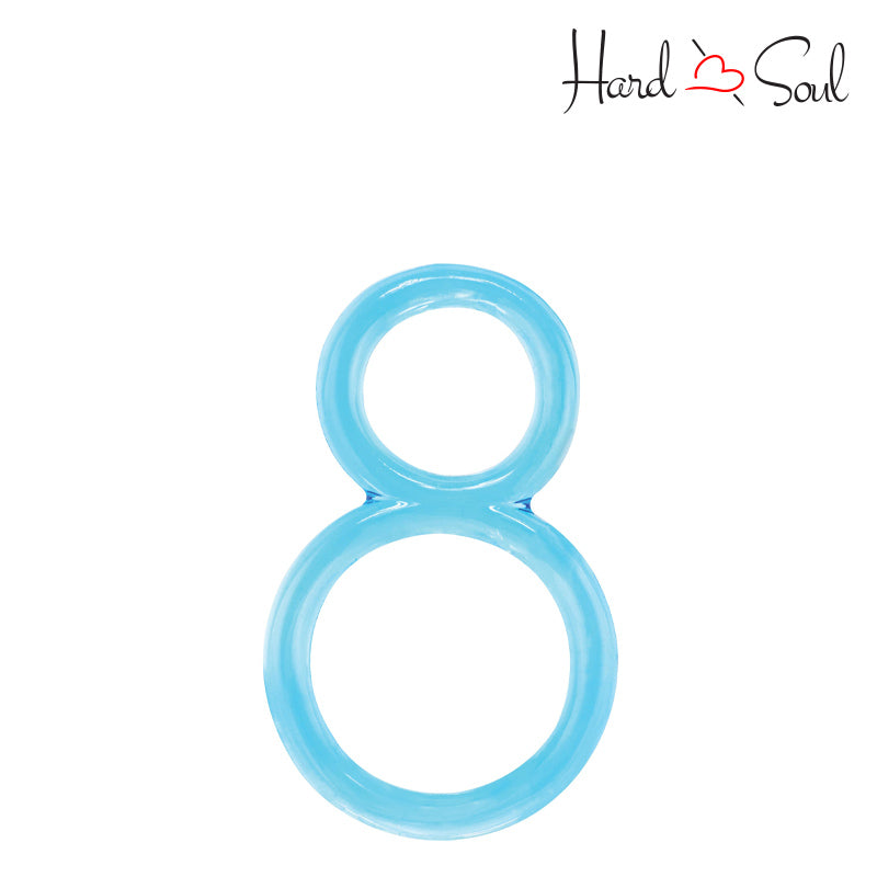 A Screaming O Ofinity Double Cock Ring Blue - HardnSoul