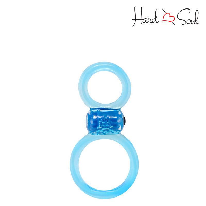 A Screaming O Ofinity Plus Double Cock Ring Blue - HardnSoul
