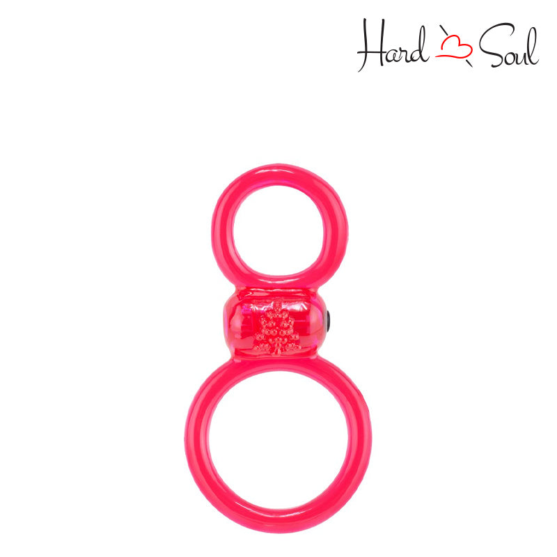 A Screaming O Ofinity Plus Double Cock Ring Red - HardnSoul