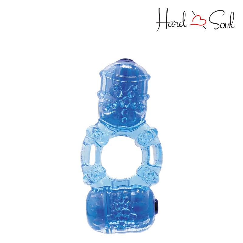 A Screaming O The Big O2 Double Vibe Ring Blue - HardnSoul