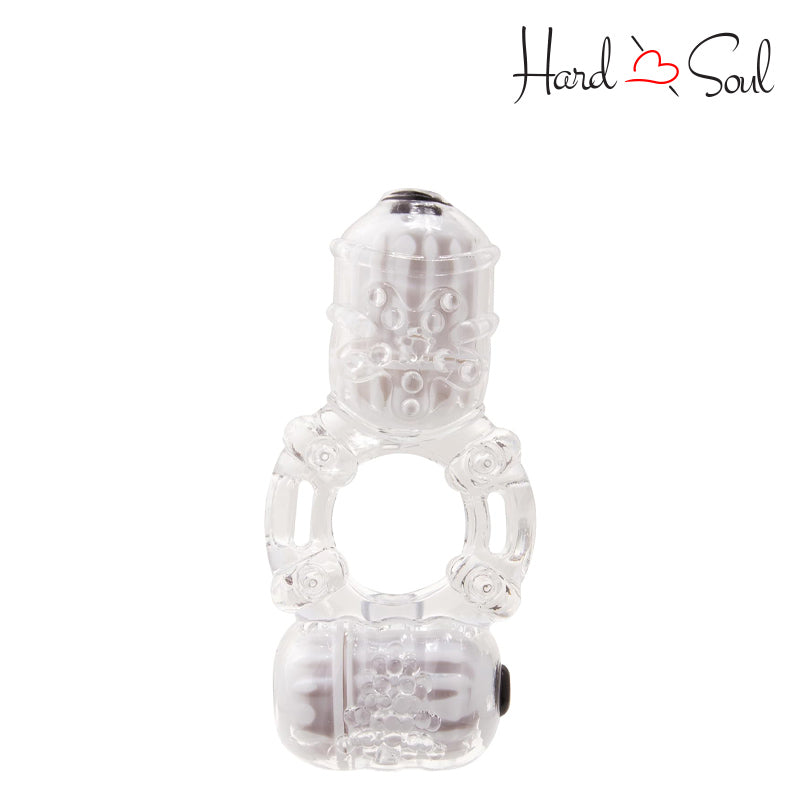 A Screaming O The Big O2 Double Vibe Ring Clear - HardnSoul