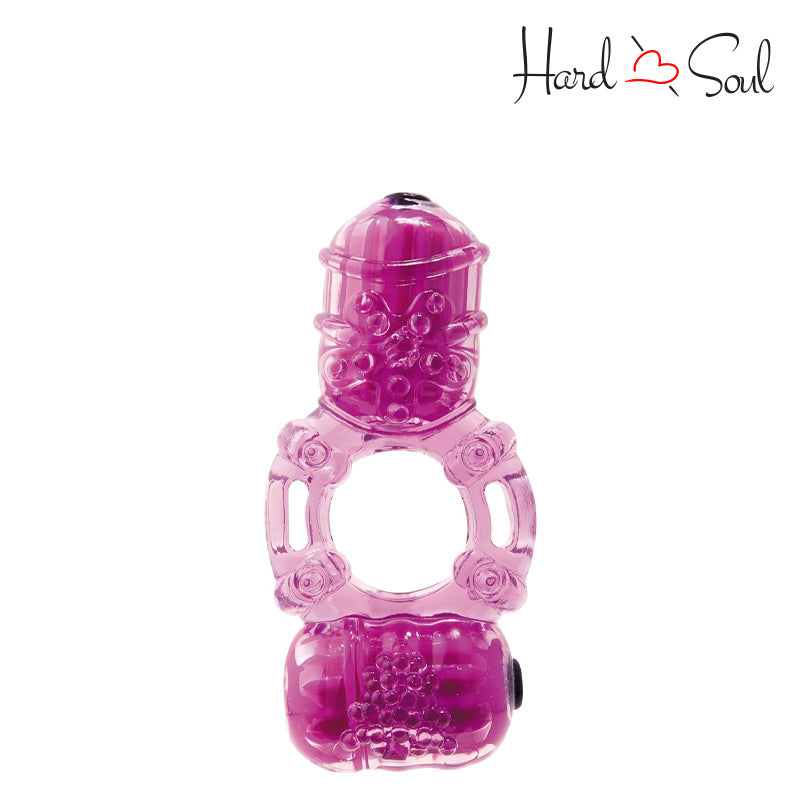 A Screaming O The Big O2 Double Vibe Ring Purple - HardnSoul