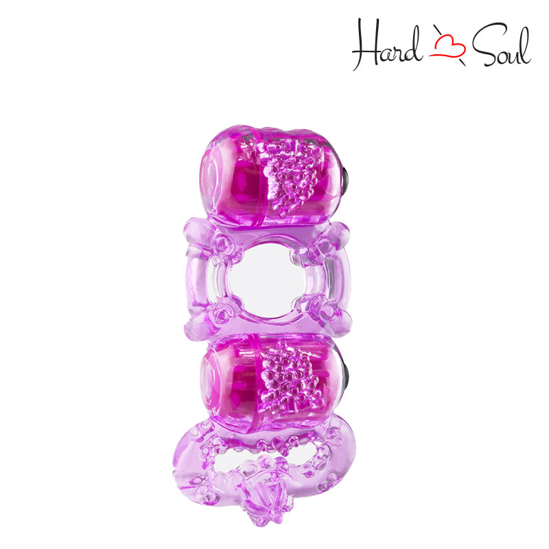 A Screaming O Tri-O Triple Pleasure Ring Purple - HardnSoul