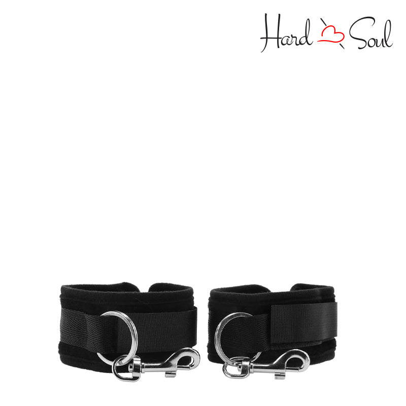 Front Side of Sex & Mischief Beginner's Handcuffs - HardnSoul