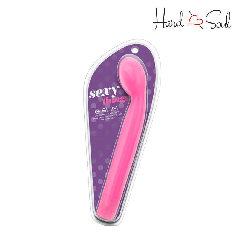A Box of Sexy Things G Slim Vibrator Pink - HardnSoul