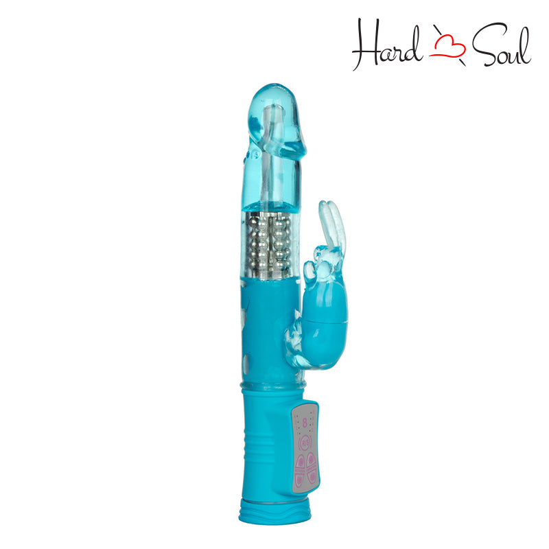 Shane's World Jack Rabbit Vibrator Blue - HardnSoul