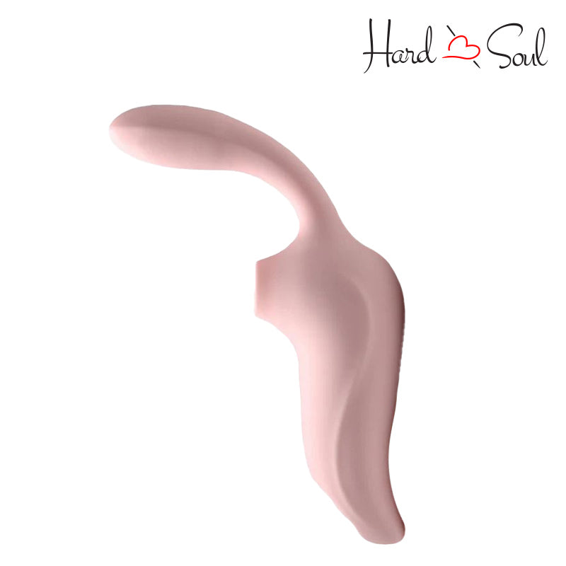 A Shegasm 3 Way Elixir Sucking & Pulsating Vibrator Pink - HardnSoul