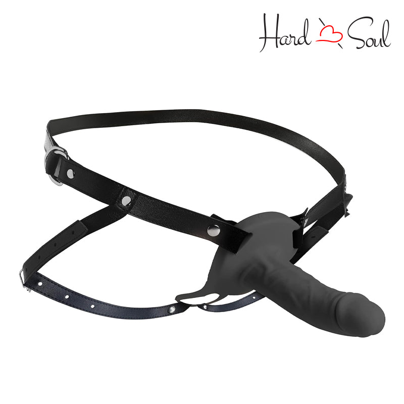 A Size Matters 2 Inch Vibrating Penis Sheath W/Remote Black - HardnSoul