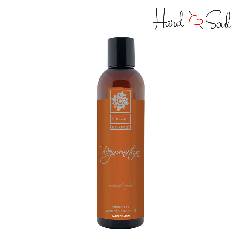 A Bottle of Sliquid Balance Rejuvenation Massage Oil 8.5oz - HardnSoul