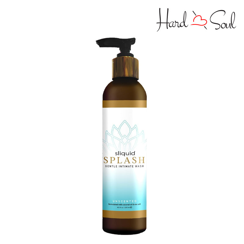 A Bottle of Balance Splash Body Wash Unscented 8.5oz by Sliquid - HardnSoul