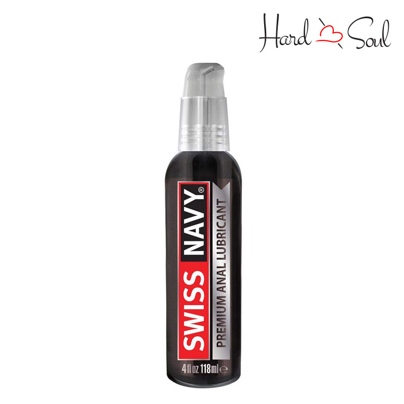 A 4oz bottle of Swiss Navy Anal Lubricant - HardnSoul