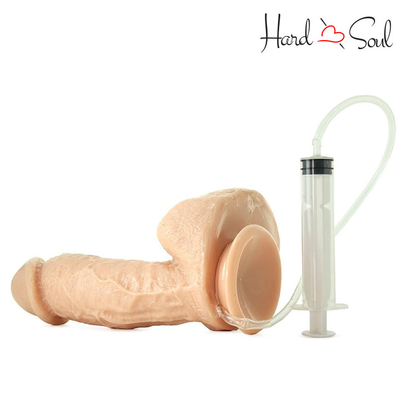 Bottom Side of The Amazing Squirting Realistic Cock 6" - HardnSoul