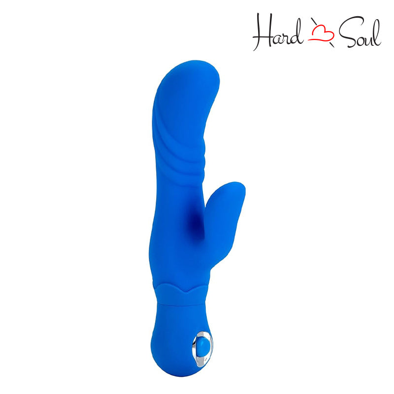 A Thumper G Silicone Rabbit Vibrator Blue - HardnSoul