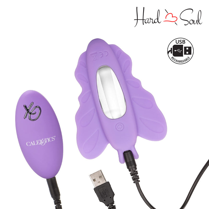 Charger of Venus Butterfly Remote Rocking Penis - HardnSoul