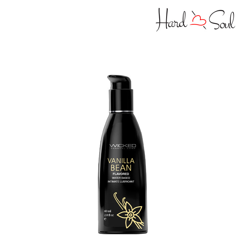 A Box of Wicked Aqua Vanilla Bean Water Based Lubricant 2oz - HardnSoul