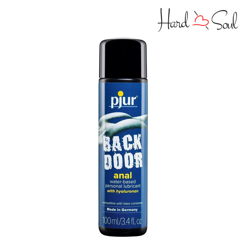A 3.4oz bottle of pjur BACKDOOR Anal Water Based Personal Lubricant - HardnSoul
