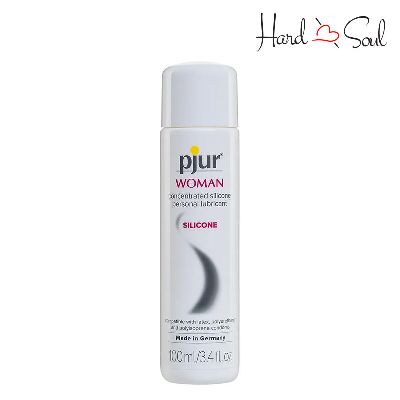 A 3.4oz bottle of pjur WOMEN Concentrated Silicone Personal Lubricant - HardnSoul