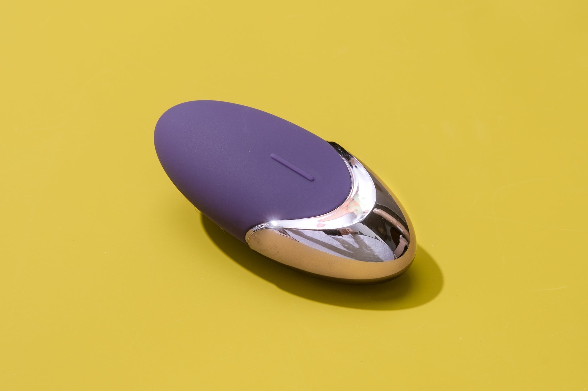 Vibrator on a yellow background