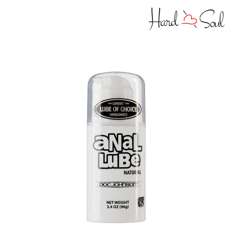 A Bottle of Anal Lubricant Natural 3.4oz - HardnSoul