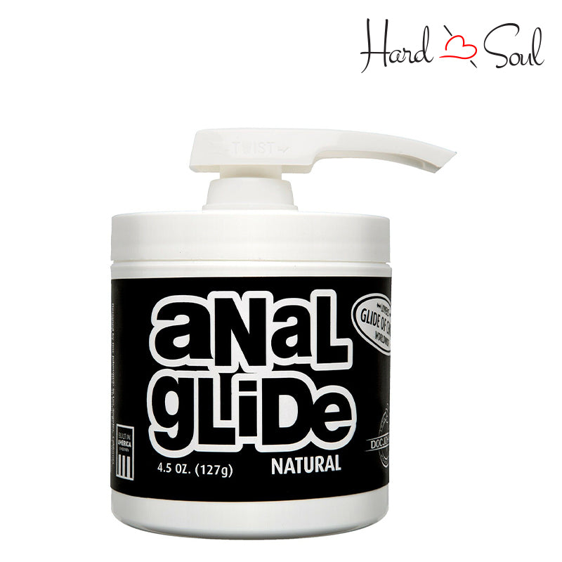 A Bottle of Anal Lubricant Natural 4.5oz - HardnSoul