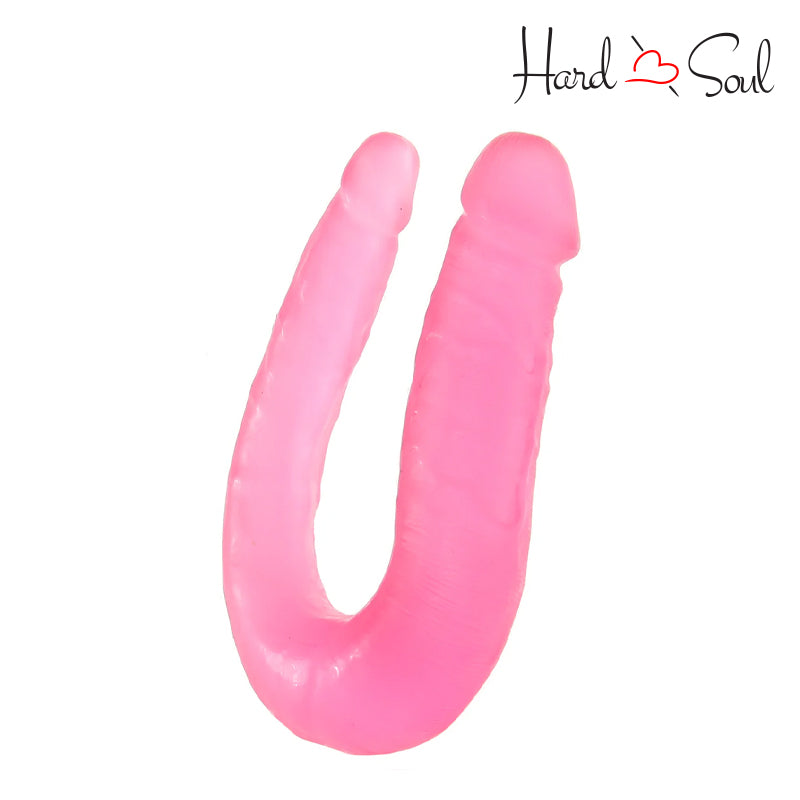 A B Yours Sweet Double Dildo Pink - HardnSoul