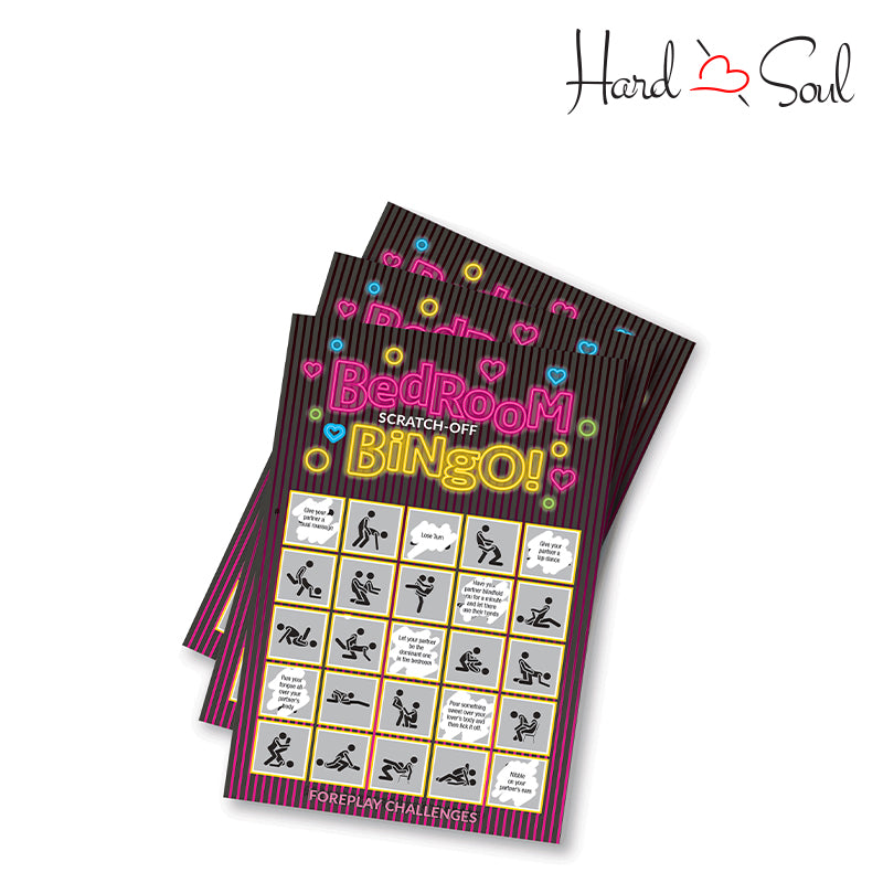 Cards of Bedroom Bingo Couples Game - HardnSoul