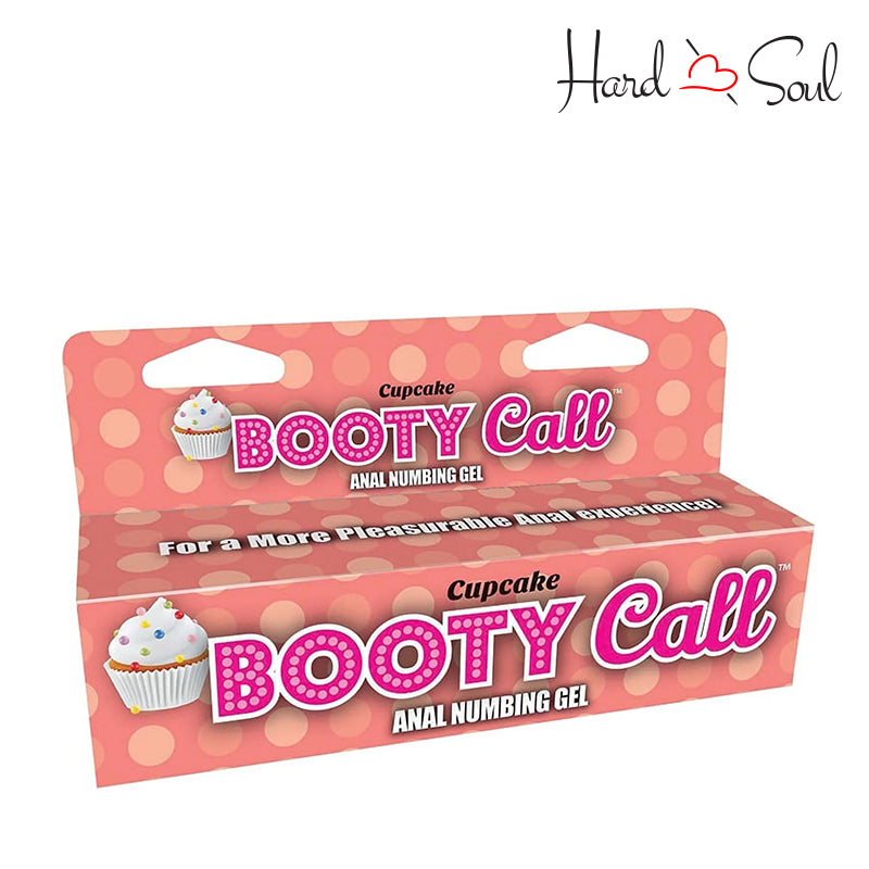 A Box of Cupcake Booty Call Anal Numbing Gel 1.5oz - HardnSoul