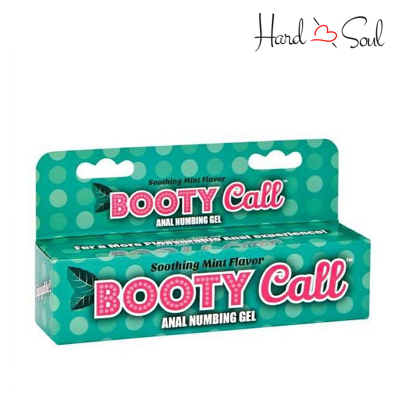 A Box of Mint Mint Booty Call Anal Numbing Gel 1.5oz - HardnSoul