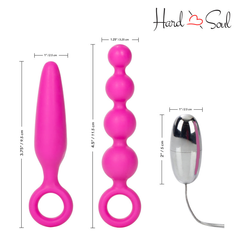 A Booty Call Vibro Kit Pink - HardnSoul