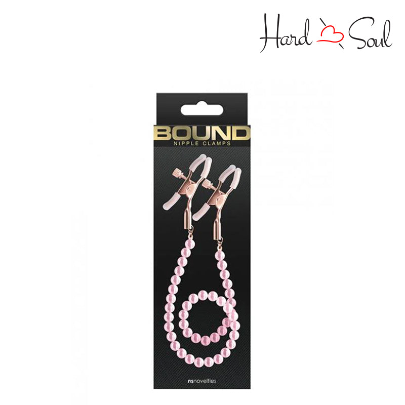 A Box of Bound Nipple Clamps DC1 Pink - HardnSoul