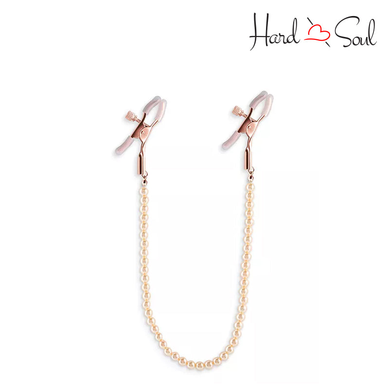 Bound Nipple Clamps DC1 Rose Gold - HardnSoul