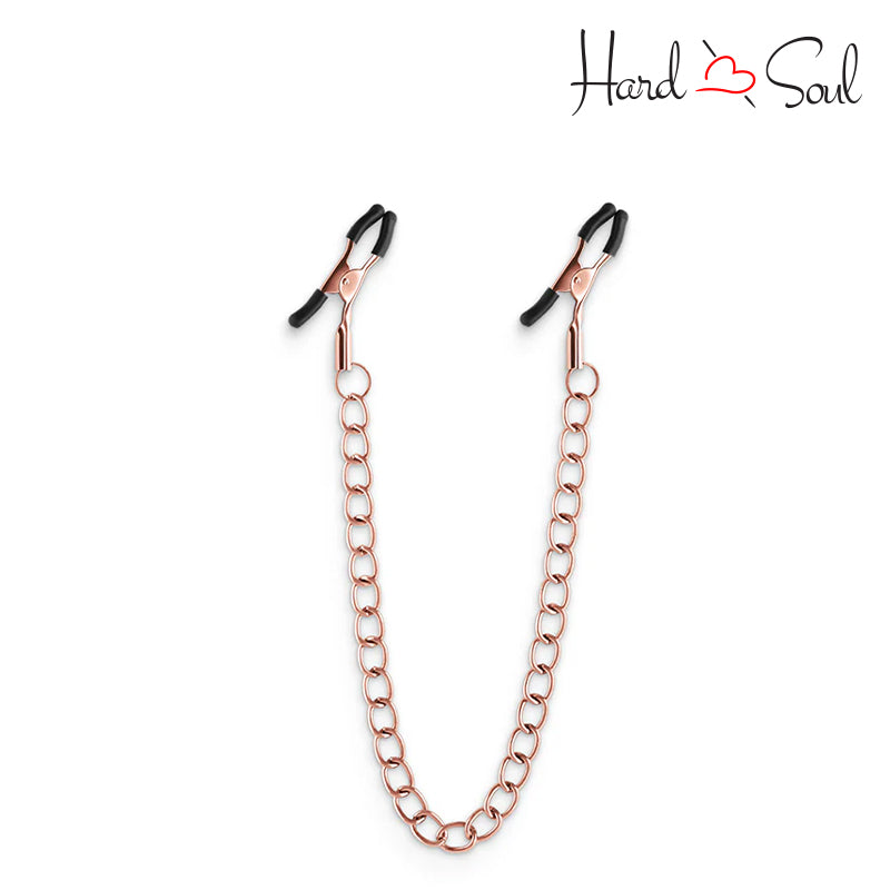 Bound Nipple Clamps DC2 Rose Gold - HardnSoul