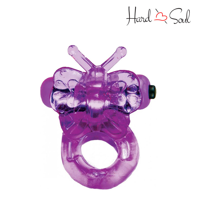 Buzzy Butterfly Cock Ring Purple Buzzy Butterfly Cock Ring Purple