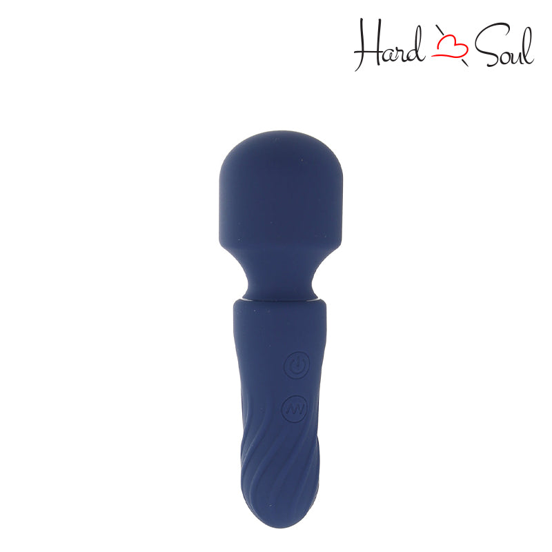 A Charisma Charm Rechargeable Silicone Massager Wand Blue - HardnSoul