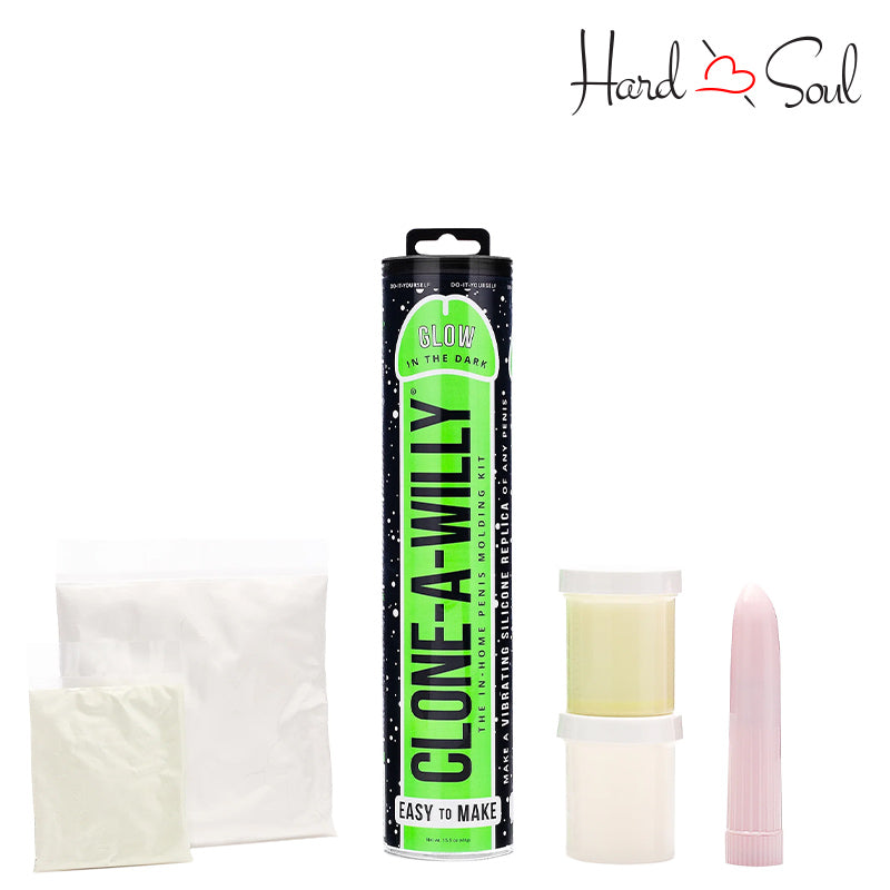 Clone-A Willy Glow In the Dark Vibe Kit