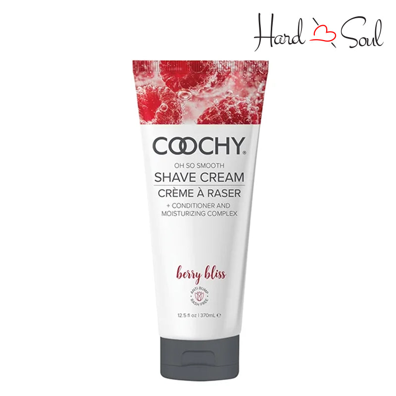 A Tube of Coochy Shave Cream Berry Bliss 12.5oz - HardnSoul