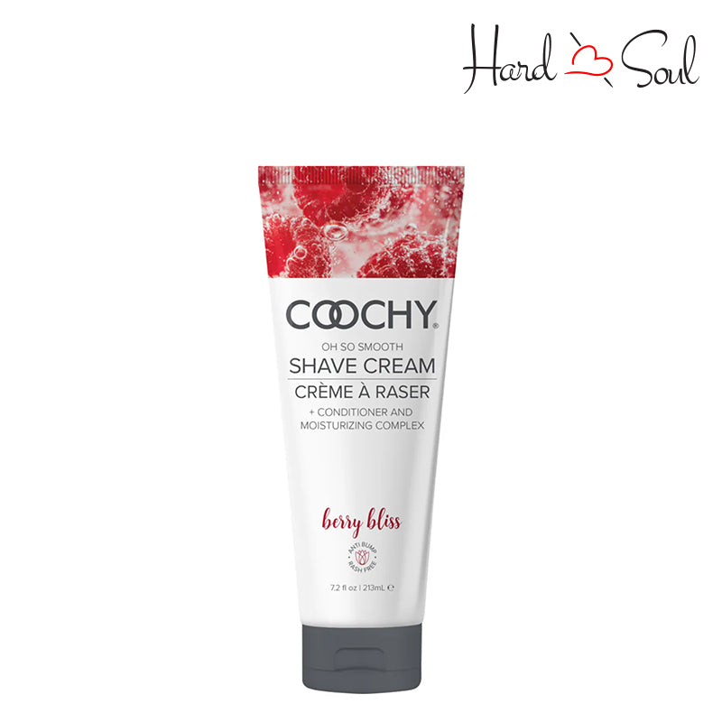 A Tube of Coochy Shave Cream Berry Bliss 7.2oz - HardnSoul