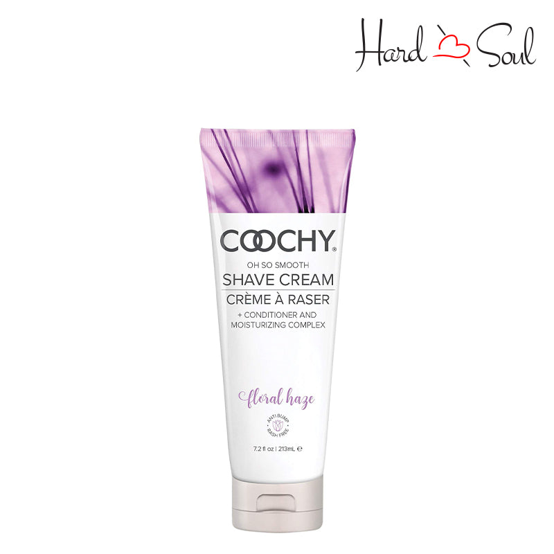 A Tube of Coochy Shave Cream Floral Haze 7.2oz - HardnSoul