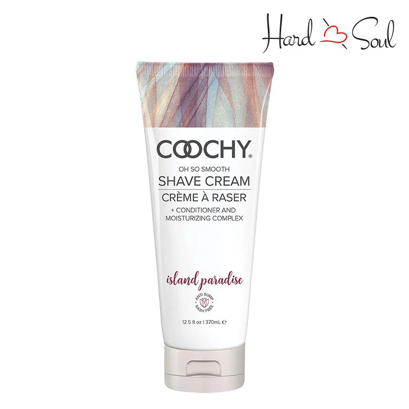 Tube of Coochy Shave Cream Island Passion 12.5oz - HardnSoul