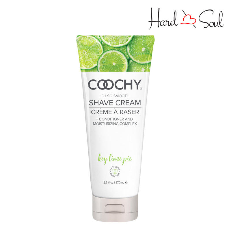 A Tube of Coochy Shave Cream Key Lime Pie 12.5oz - HardnSoul