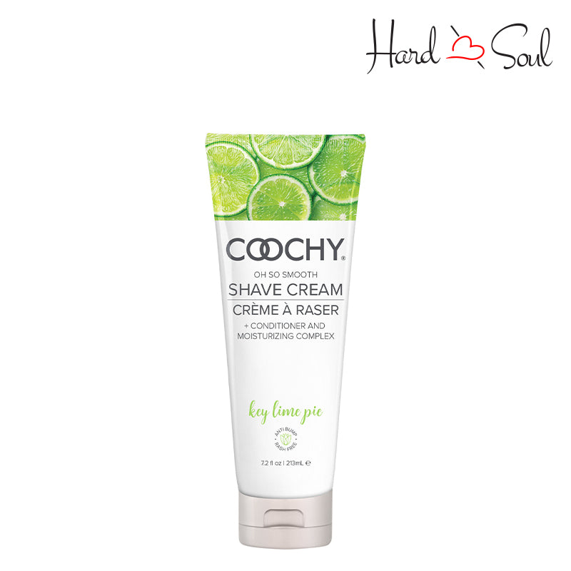 A Tube of Coochy Shave Cream Key Lime Pie 7.2oz - HardnSoul