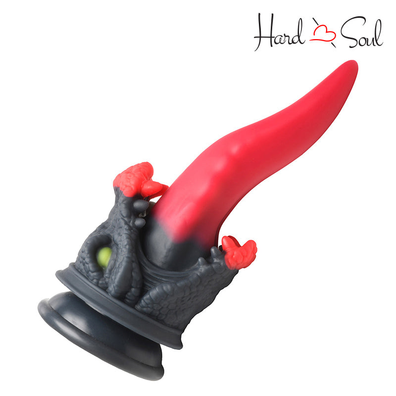 Side of Creature Cock Dragon Roar Silicone Dildo - HardnSoul