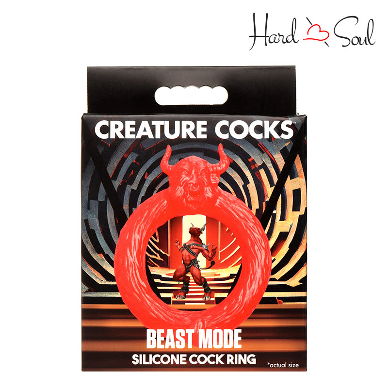 A Box of Creature Cocks Beast Mode Cock Ring - HardnSoul