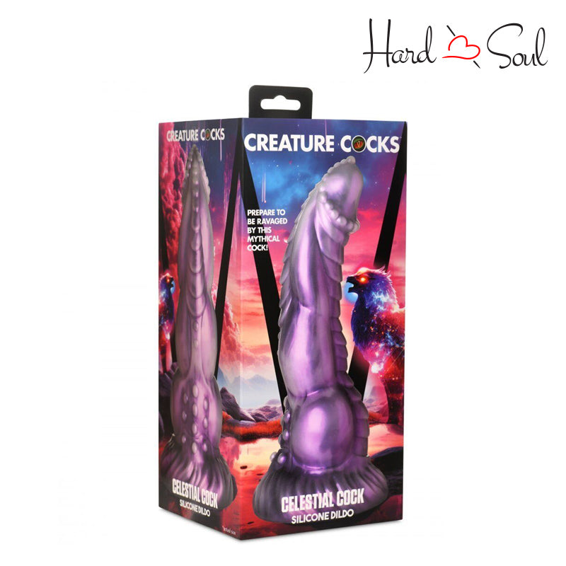 A Box of Creature Cocks Celestial Cock Silicone Dildo - HardnSoul