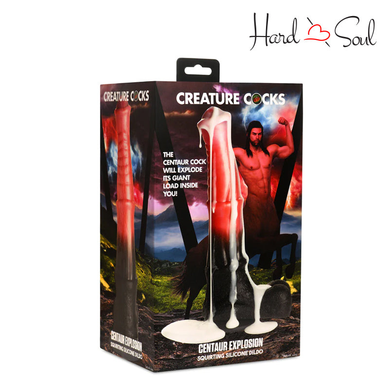 A Box of Creature Cocks Centaur Explosion Squirting Dildo - HardnSoul