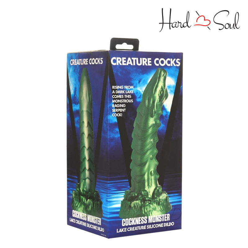 A Box of Creature Cocks Cockness Monster Lake Dildo - HardnSoul