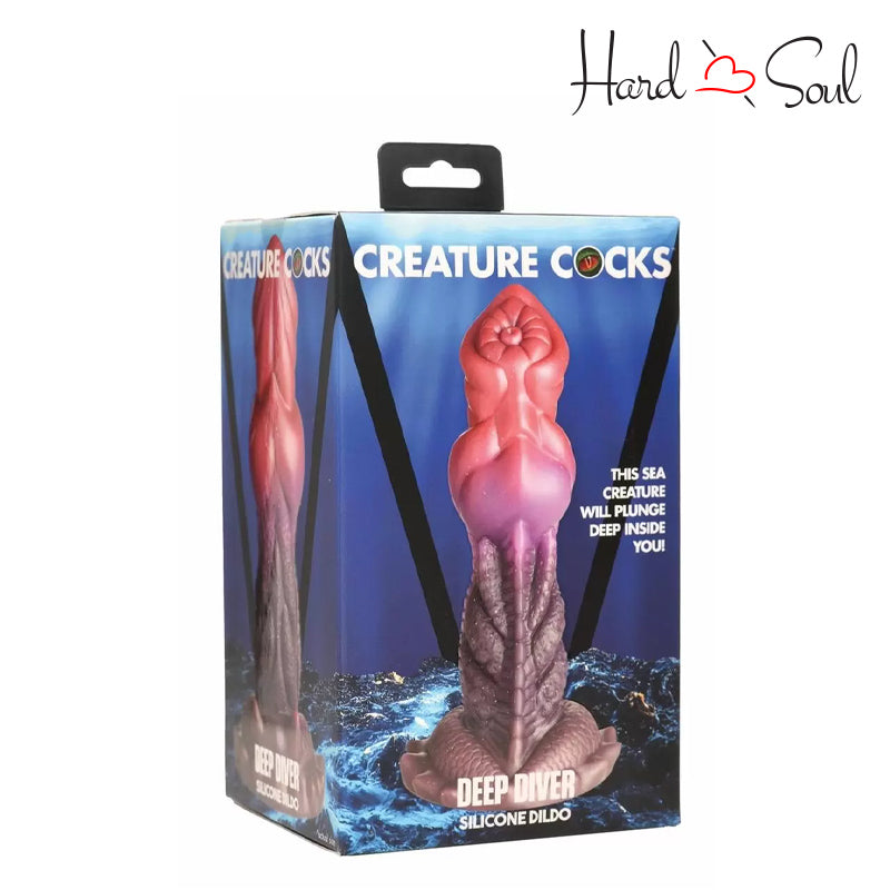 A Box of Creature Cocks Deep Diver Dildo - HardnSoul