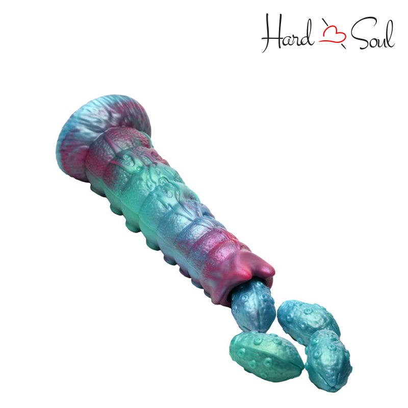 Side of Creature Cocks Galactic Breeder Ovipositor Silicone Dildo - HardnSoul