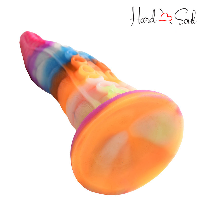 Bottom Side of Creature Cocks Luminoctopus Glow in The Dark Tentacle Dildo - HardnSoul