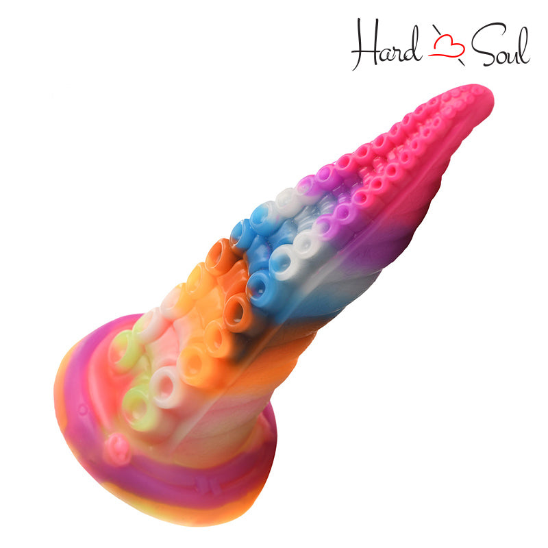 Side of Creature Cocks Luminoctopus Glow in The Dark Tentacle Dildo - HardnSoul